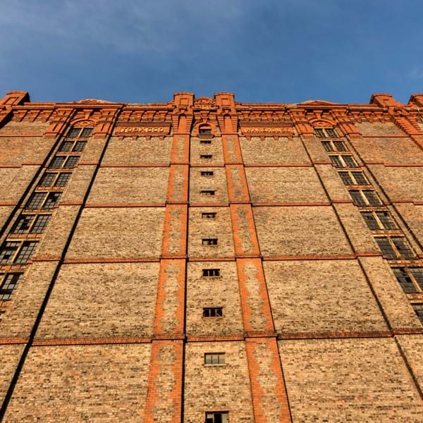 Tobacco Warehouse western elevation Image