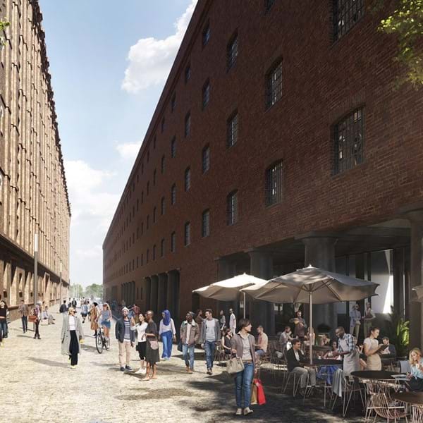 South Lane will be Stanley Dock's main retail and dining offering Image